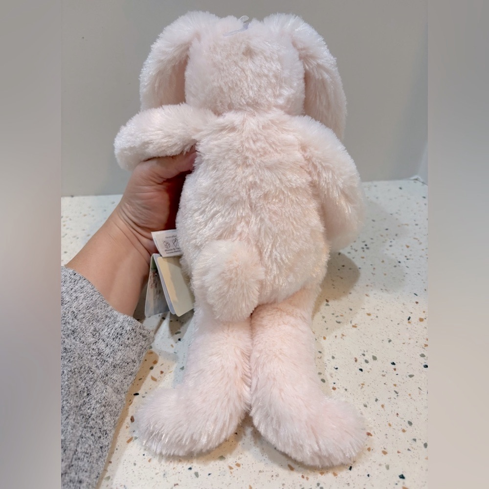 Bunnies by the Bay‎ Blush Pink Plush Bunny - Picture 4 of 9